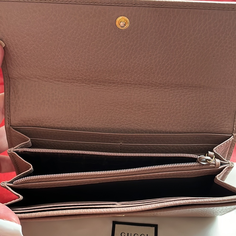 💥Gucci GG Marmont Continental Long Leather Wallet💥 - Picture 11 of 17